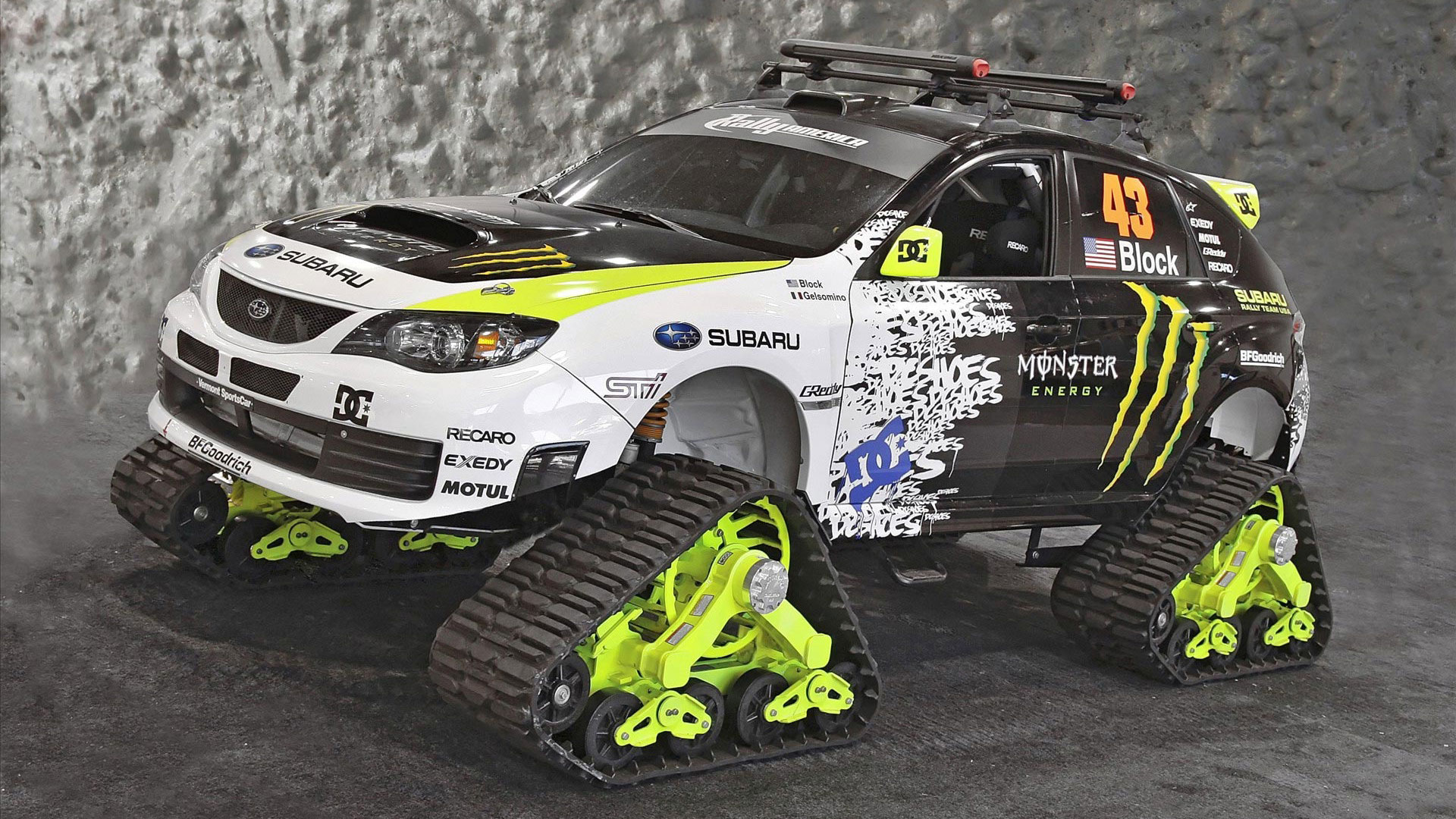 105 Tracks on Ken Block's Subaru TRAX STI