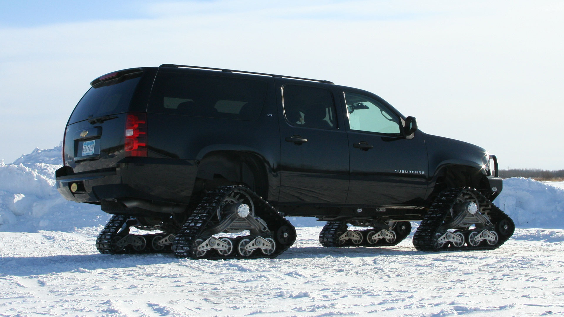 150 Tracks on a Chevy Suburban