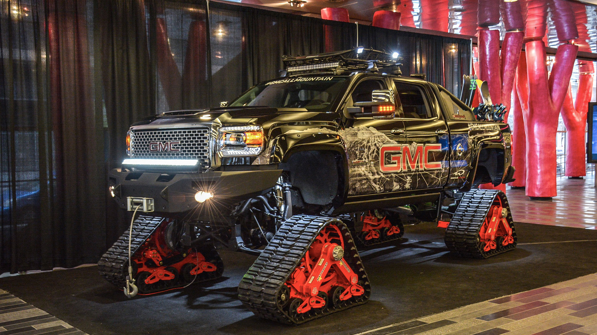 175 Tracks on a GMC Sierra 3500HD