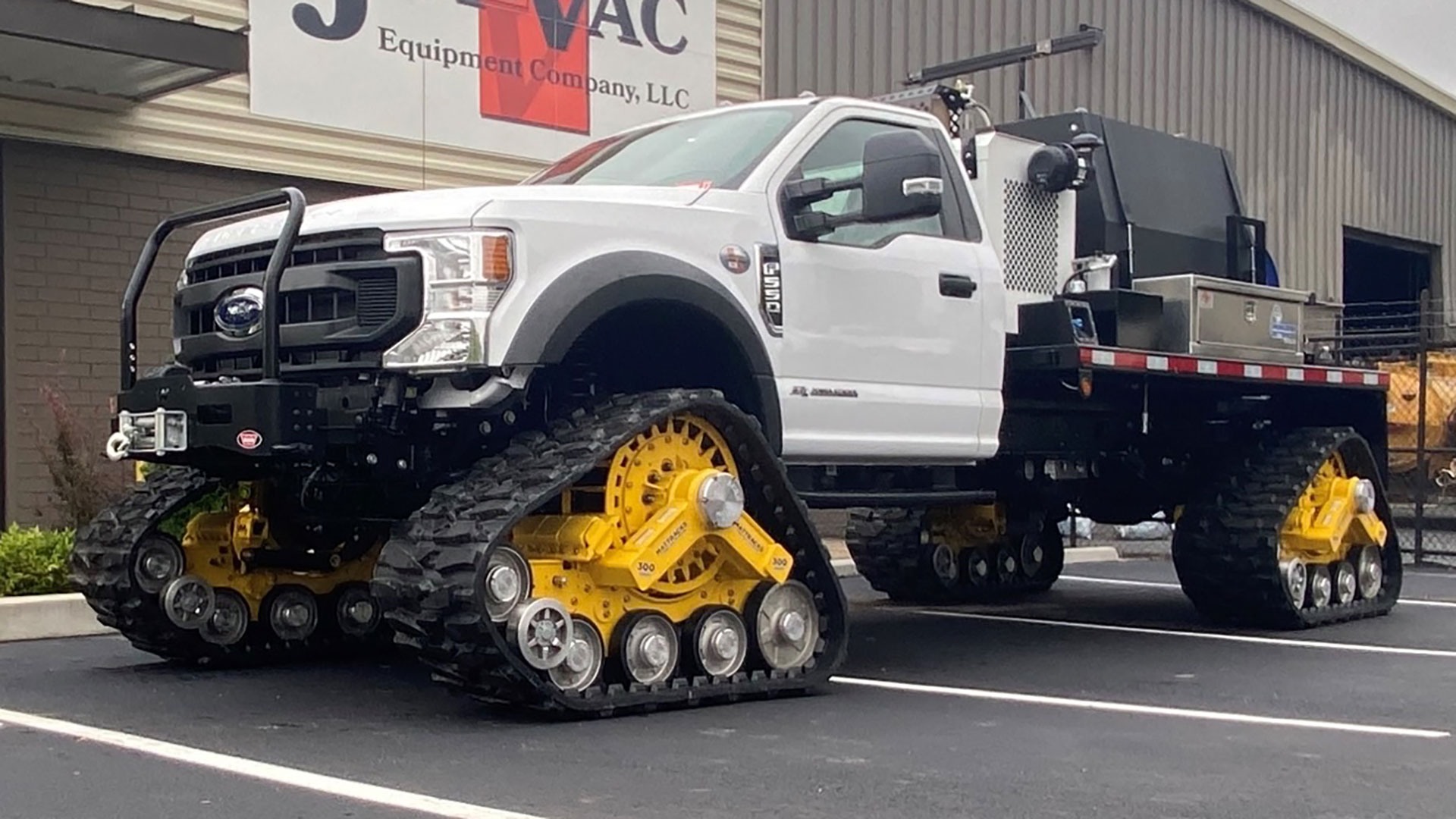 300 Series Tracks on a Ford F-550
