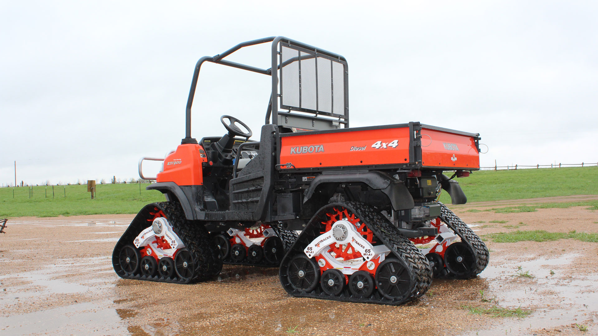 65 Tracks on a Kubota RTV900