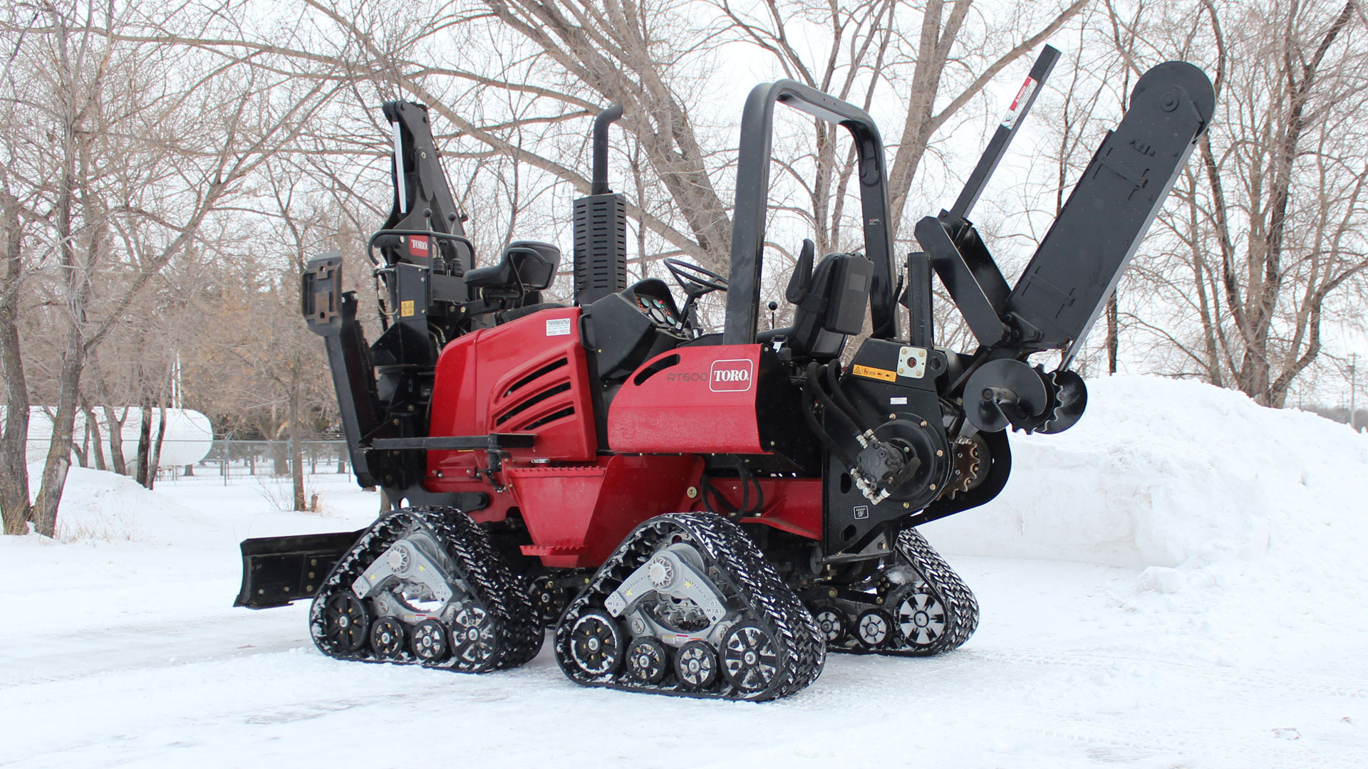 65 Tracks on a Toro RT600