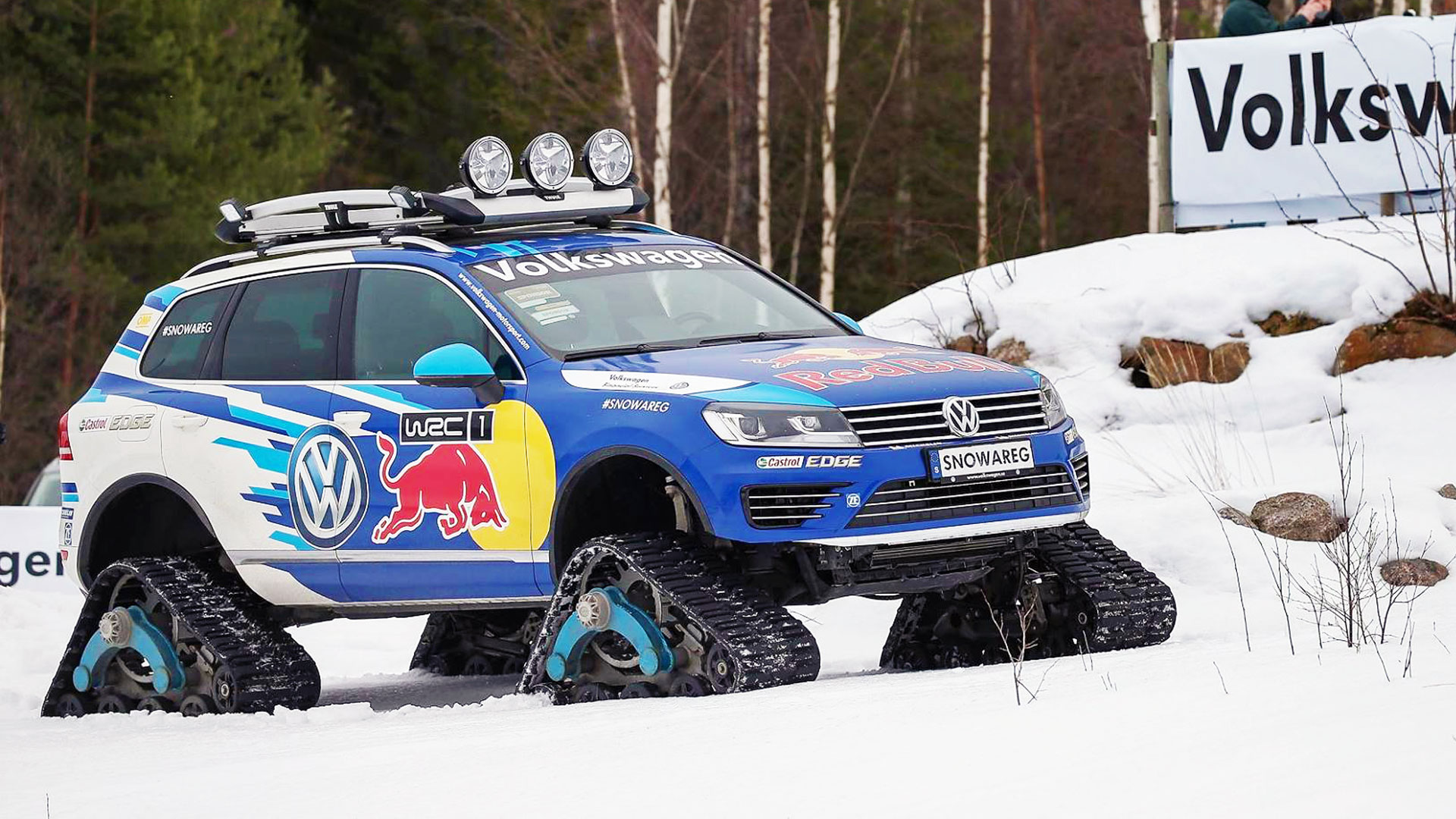 88 Tracks on a Volkswagon Touareg