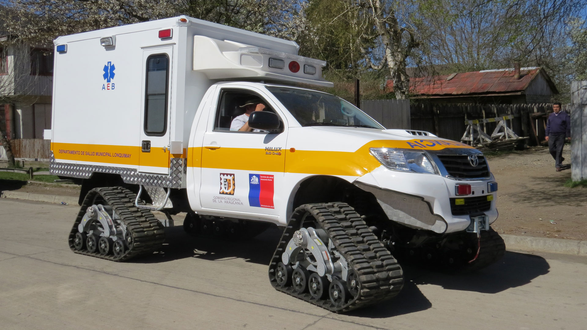88 Tracks on a Toyota Hilux