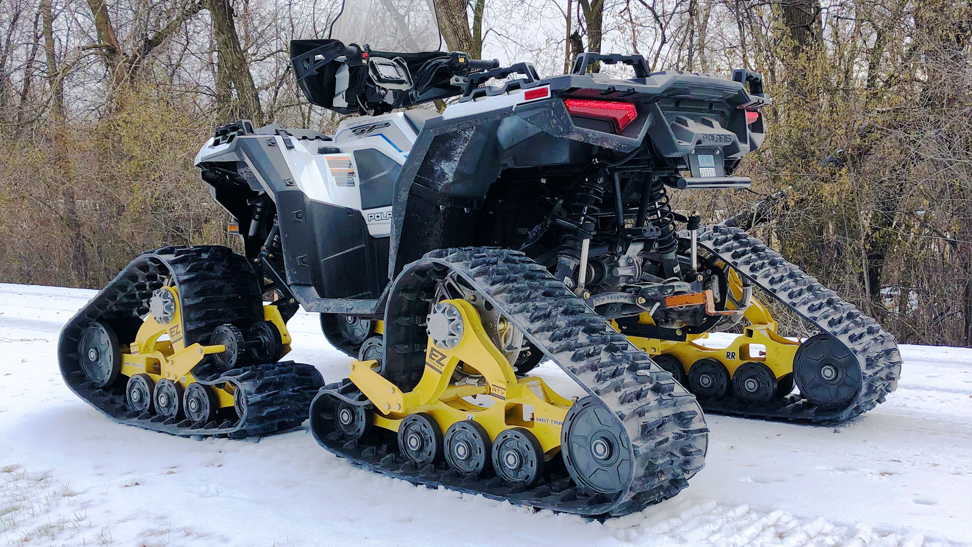 EZ Tracks on a Polaris Sportsman