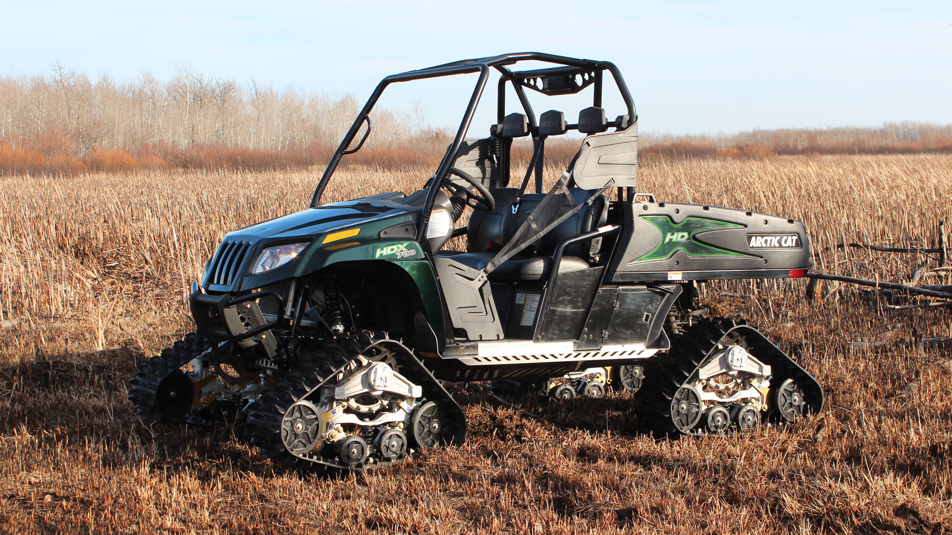 M3 Tracks on an Arctic Cat HDX 700