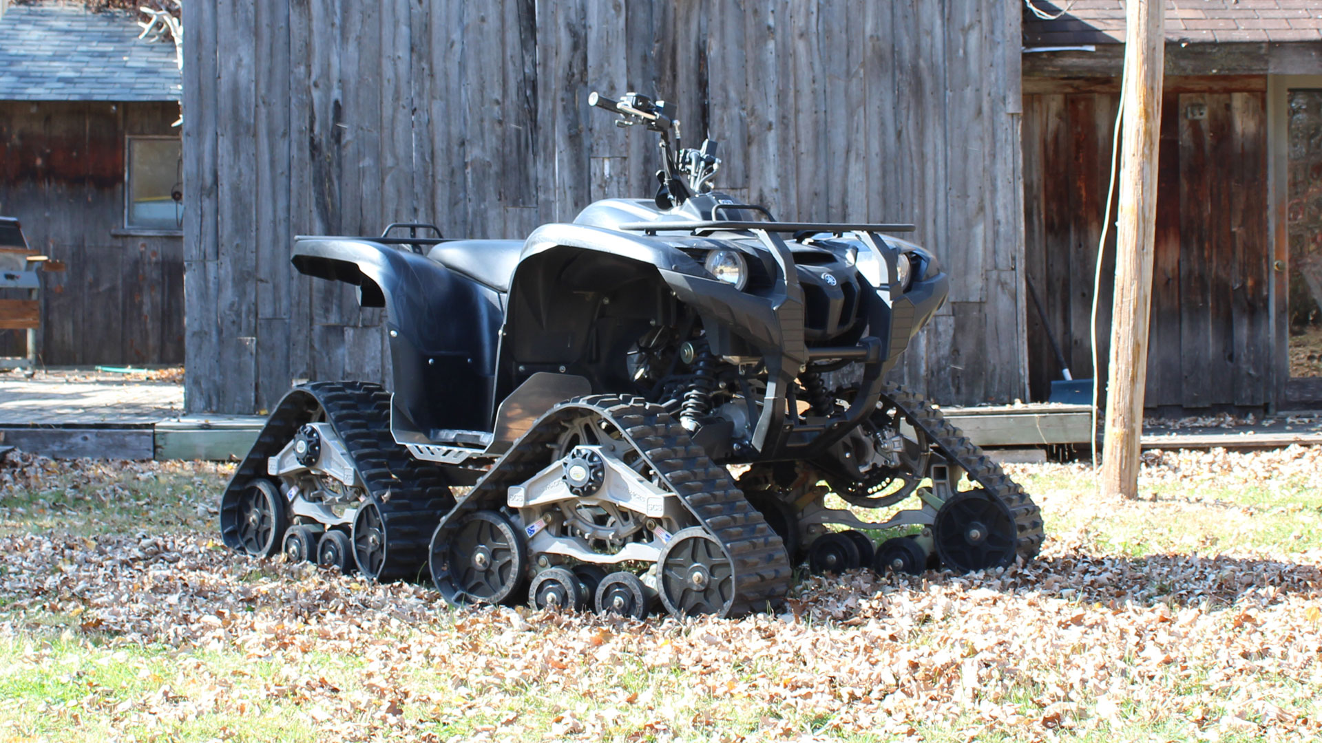 XT Tracks on a Yamaha Grizzly