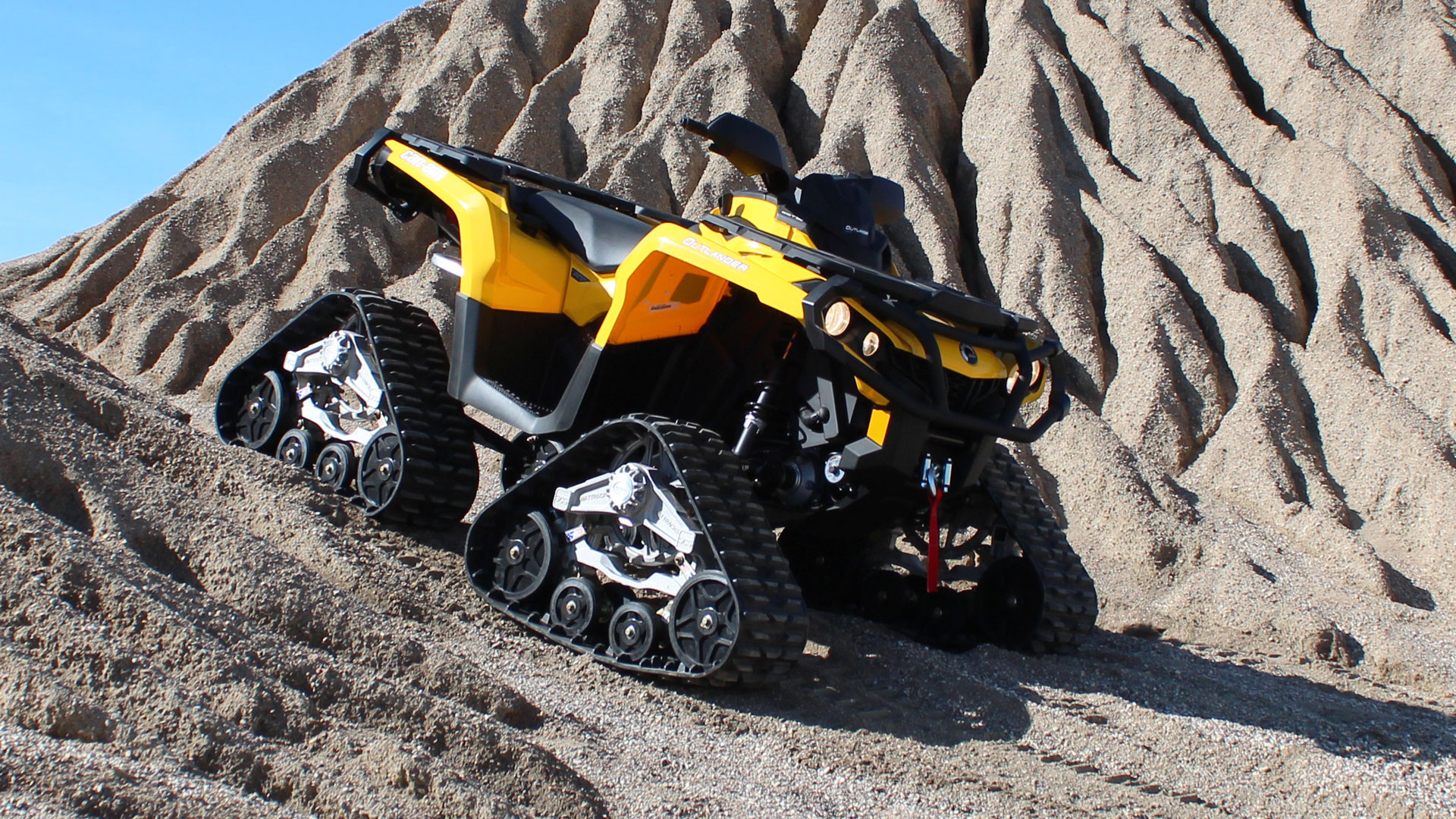 XT Tracks on a Polaris Sportsman